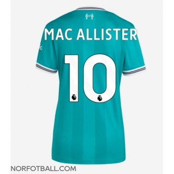Billige Fotballdrakt Liverpool Alexis Mac Allister #10 Replika Tredjedrakt Dame 2025-26 Kortermet